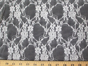 Circle Stretch Lace WHITE SL-49