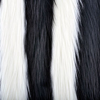 SWATCHES Striped Shaggy Fur