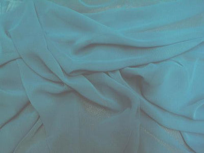 Chiffon 44 Inch Wide TURQUOISE