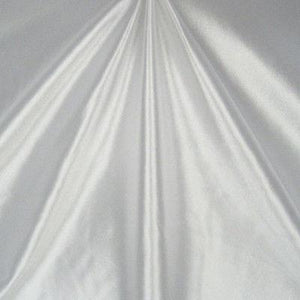 Shiny Nylon Spandex Stretch Satin White