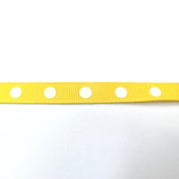 3/8" Grosgrain Ribbon W/Single Dots